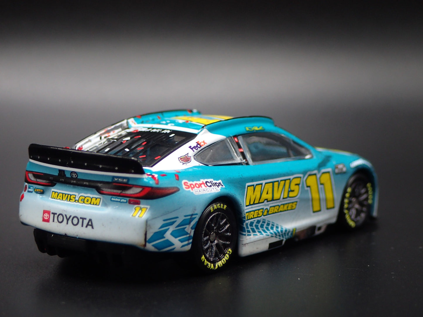2024 24 TOYOTA CAMRY 11 DENNY HAMLIN MAVIS TIRE & BRAKES NASCAR 1:64 DIECAST CAR
