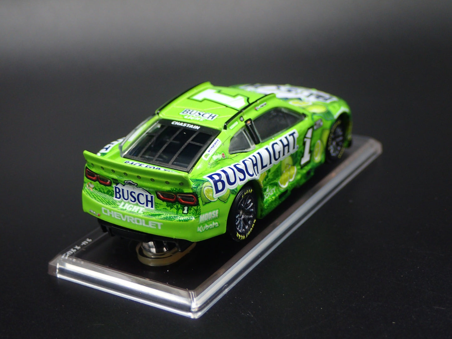 2025 25 CHEVROLET 1 ROSS CHASTAIN BUSCH LIGHT LIME NASCAR 1:64 SCALE DIECAST CAR