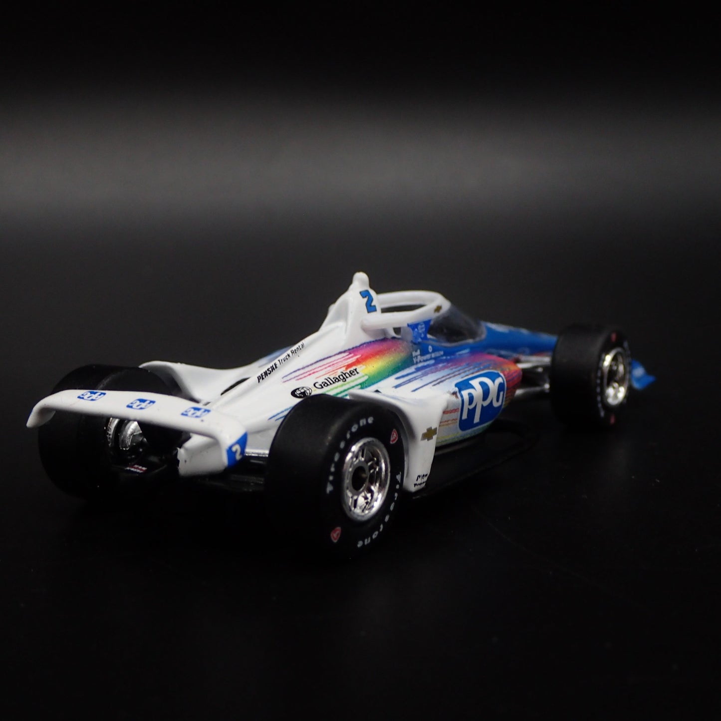 2023 23 INDY RACING CHEVY 2 JOSEF NEWGARDEN PPG 1:64 SCALE DIECAST MODEL CAR