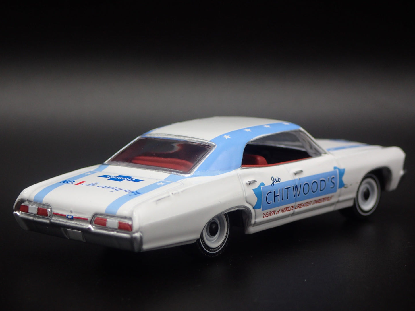 1967 67 CHEVY CHEVROLET IMPALA JOSIE CHITWOOD 1:64 SCALE DIECAST MODEL CAR