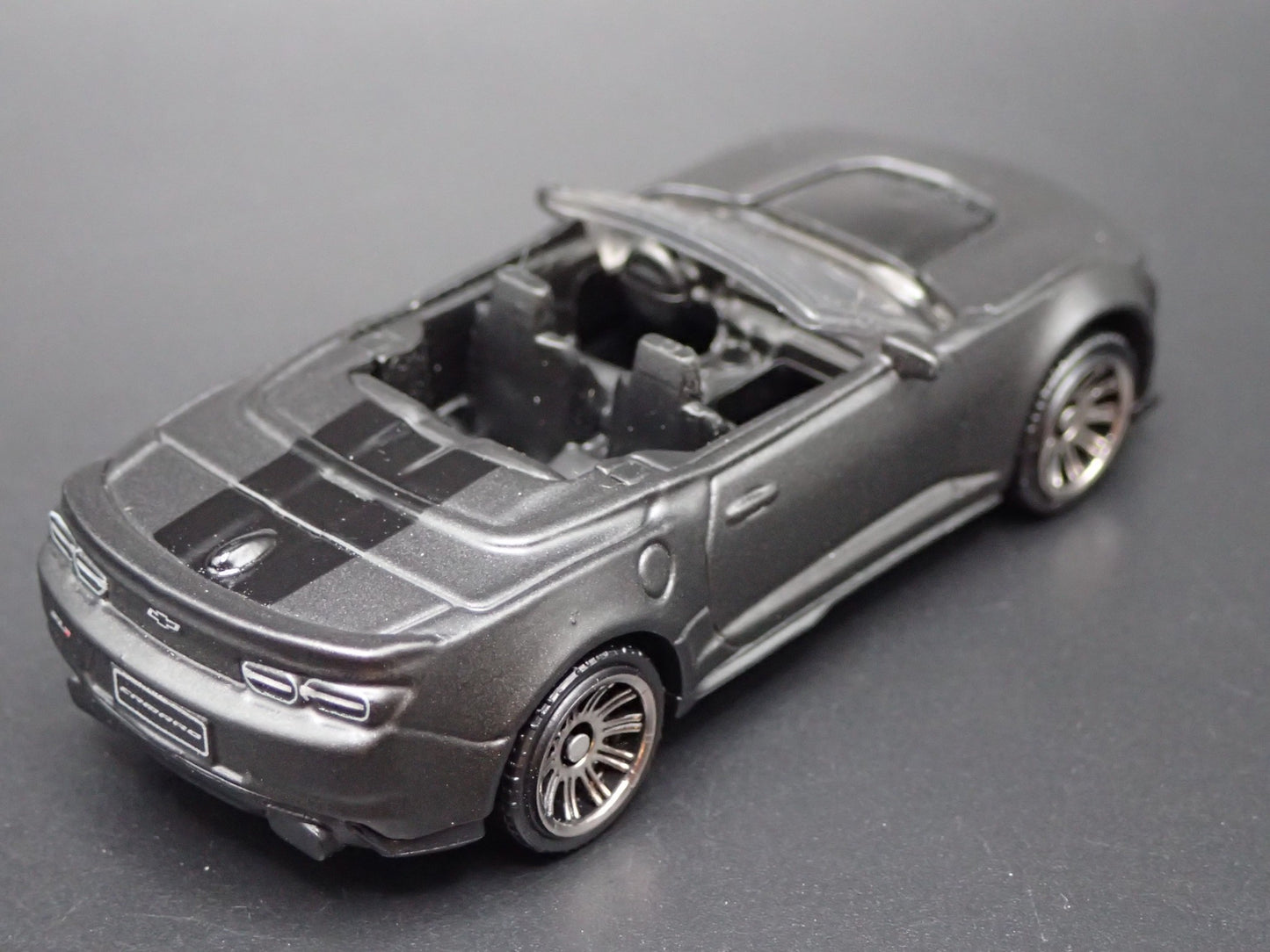 2016-2024 CHEVY CHEVROLET CAMARO CONVERTIBLE BLACK 1/64 SCALE DIECAST MODEL CAR