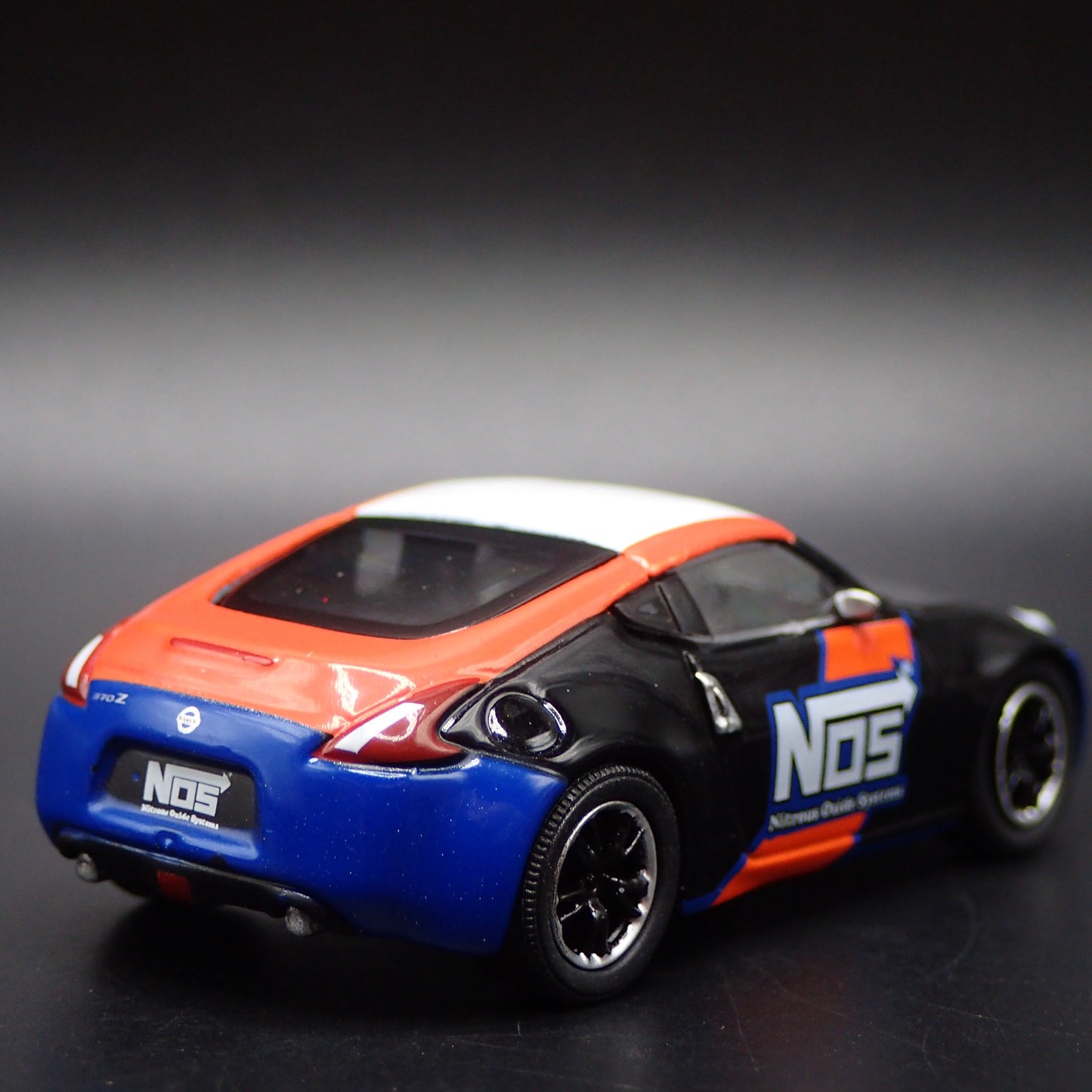 2009-2020 NISSAN 370Z NOS BLACK 1:64 SCALE COLLECTIBLE DIORAMA DIECAST MODEL CAR