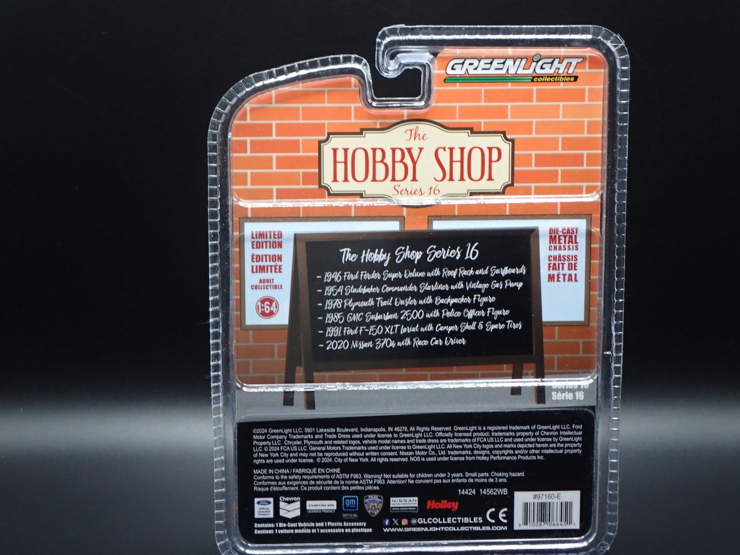 2024 GREENLIGHT RAW CHASE GREEN MACHINE 1991 FORD F150 XLT LARIAT HOBBY SHOP 16