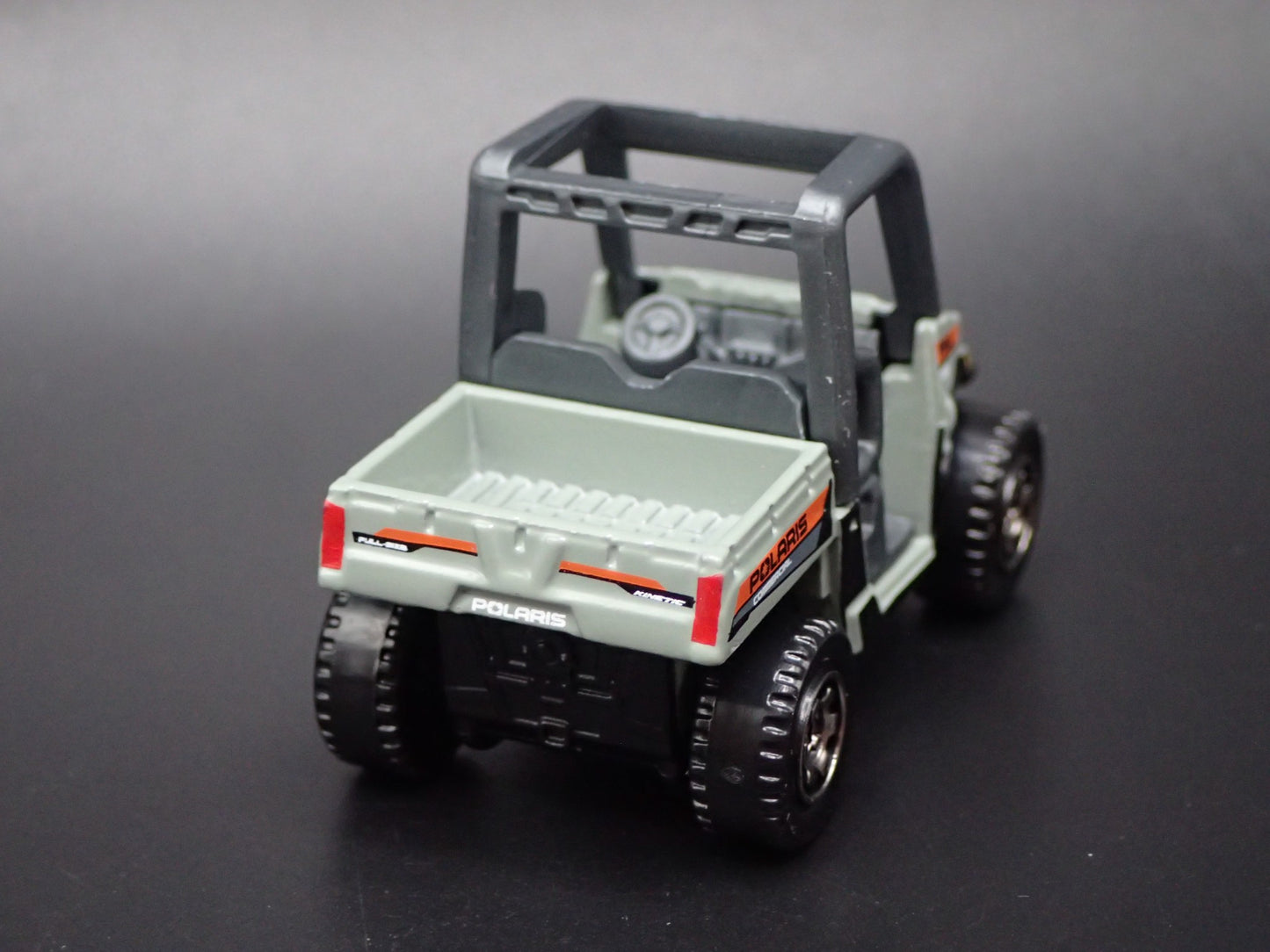 2023-2026 POLARIS RANGER EV OFF ROAD GRAY 1/64 SCALE DIORAMA DIECAST MODEL CAR