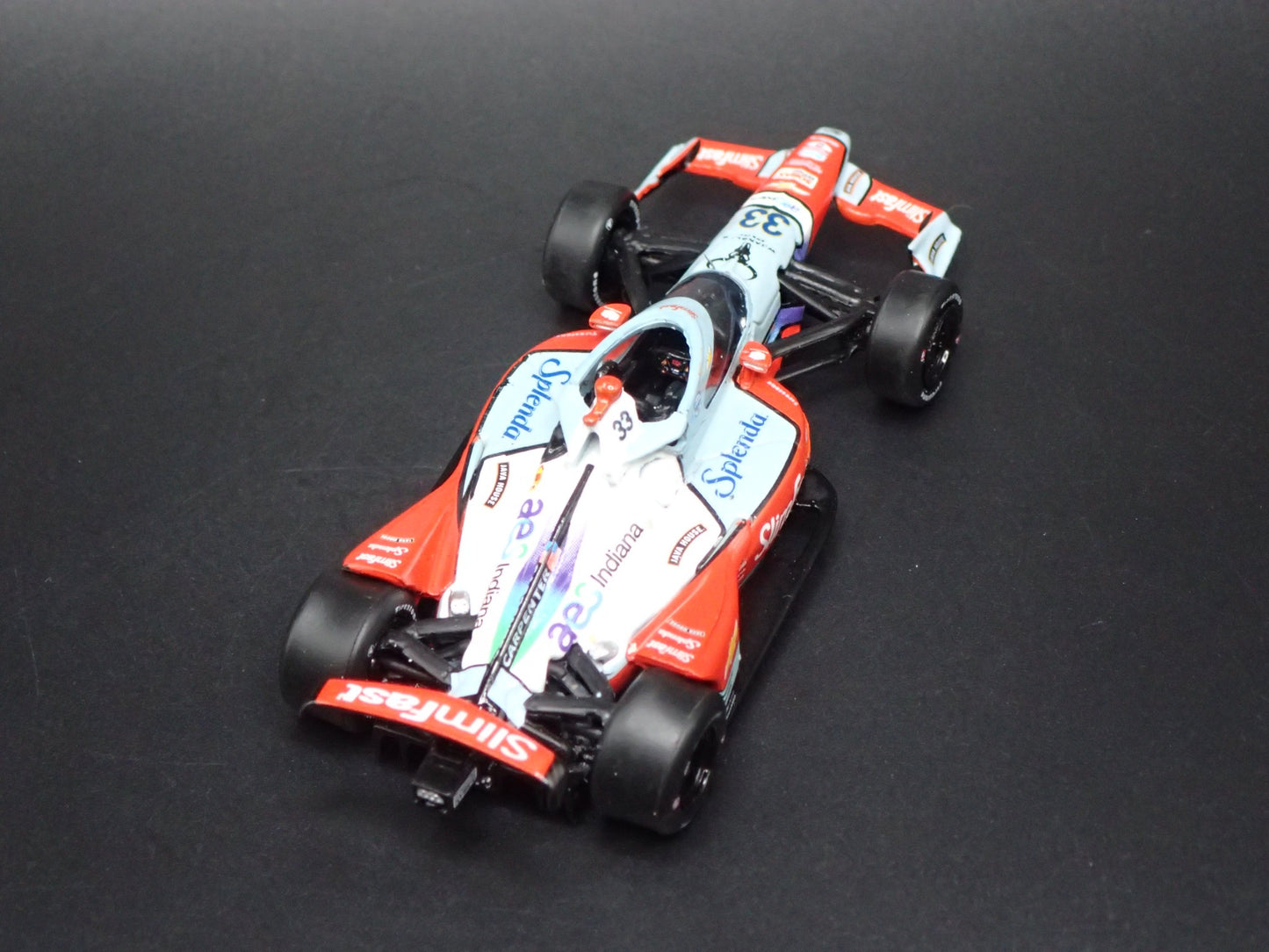 2026 26 INDY CAR CHEVY 33 ED CARPENTER SLIMFAST 1:64 SCALE DIECAST MODEL CAR