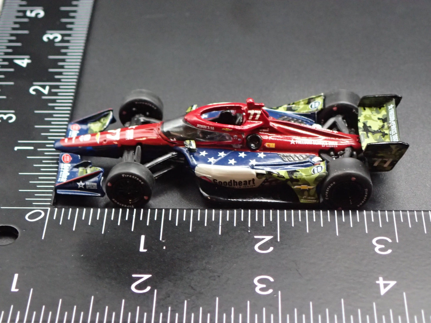 2026 26 INDY CAR CHEVY 77 STING RAY ROBB GOODHEART 1:64 SCALE DIECAST MODEL CAR