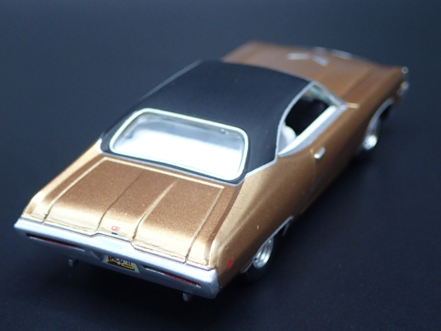 1969 69 BUICK GS 350 GOLD RARE 1/64 SCALE COLLECTIBLE DIORAMA DIECAST MODEL CAR