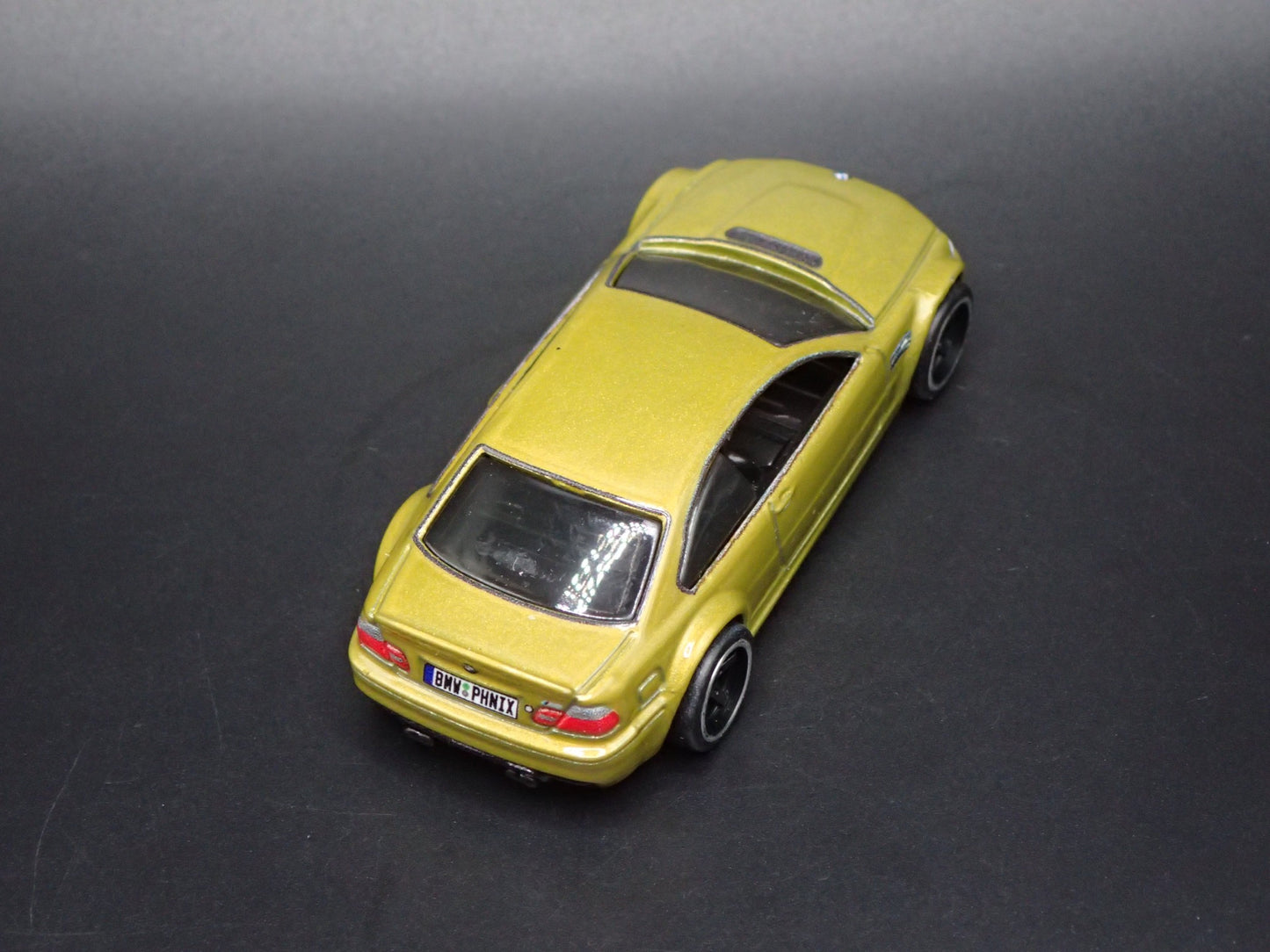 1999-2005 BMW 3 SERIES M3 E46 COUPE GLD 1:64 SCALE COLLECTIBLE DIECAST MODEL CAR
