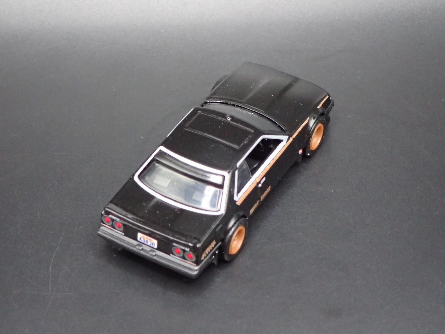 1981-1985 NISSAN SKYLINE RS KDR30 BLACK 1:64 SCALE COLLECTIBLE DIECAST MODEL CAR