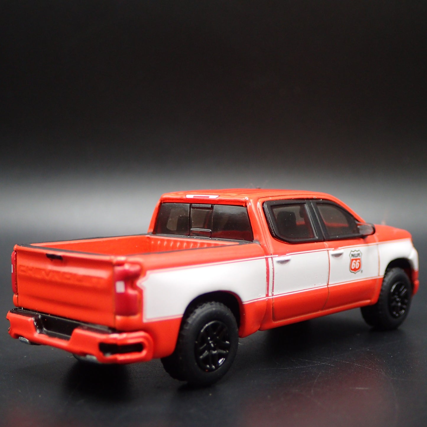 2023 23 CHEVY CHEVROLET SILVERADO PHILLIPS 66 GAS 1/64 SCALE DIECAST MODEL CAR