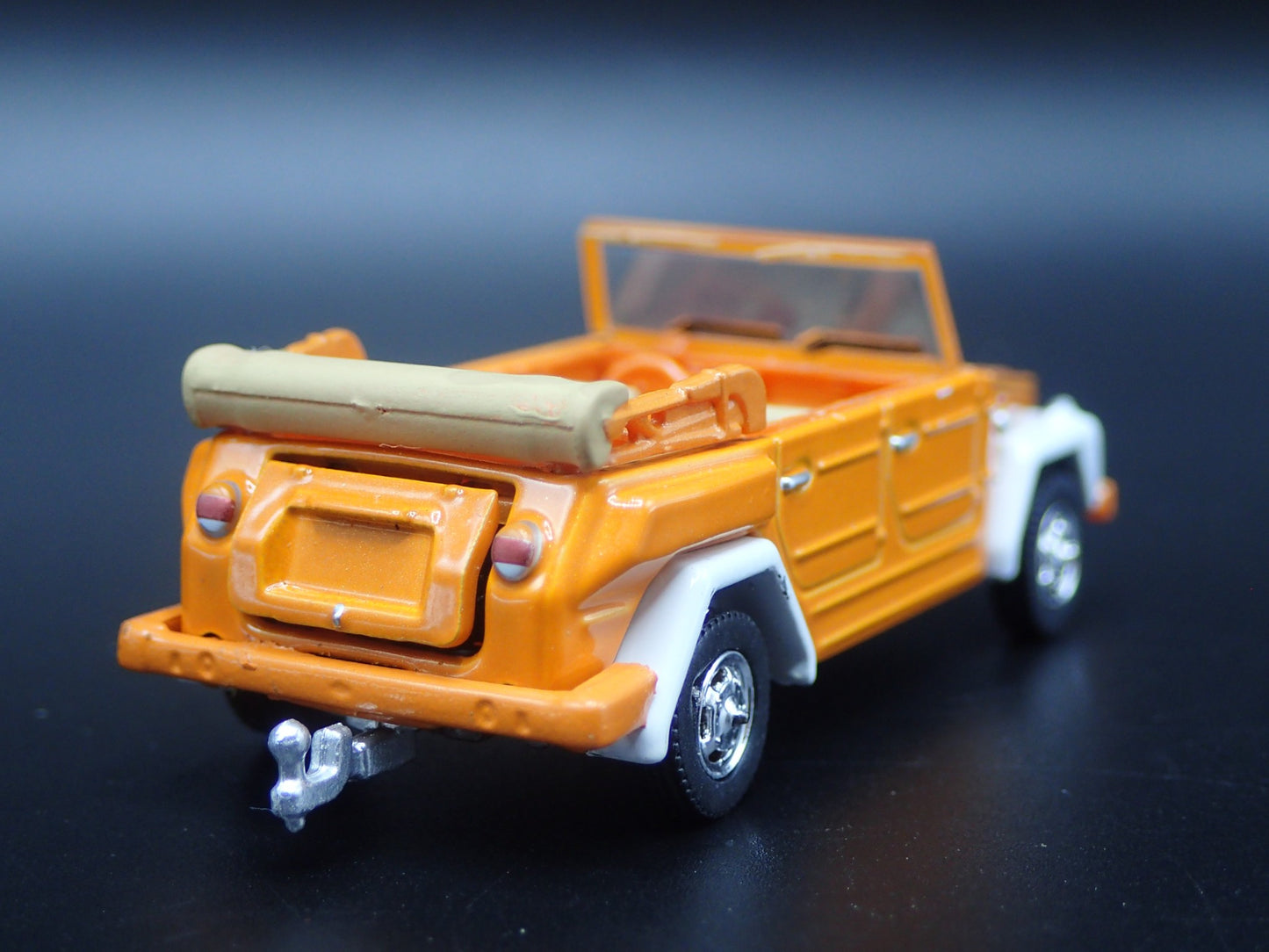 VOLKSWAGEN THING TYPE 181 HITCH ORANGE 1:64 SCALE COLLECTIBLE DIECAST MODEL CAR
