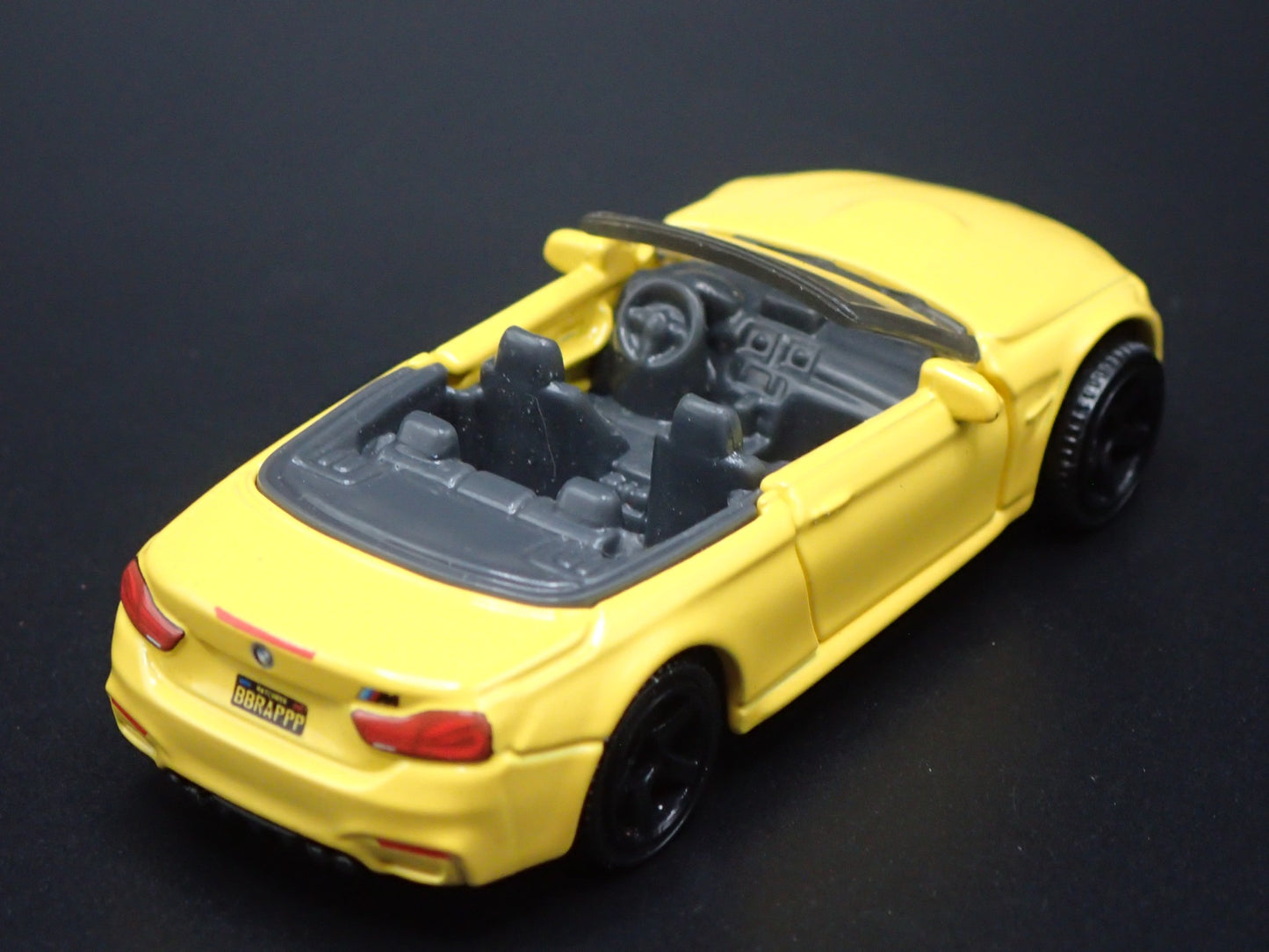 2014-2020 BMW M4 CABRIOLET CONVERTIBLE YELLOW 1:64 SCALE DIECAST MODEL CAR