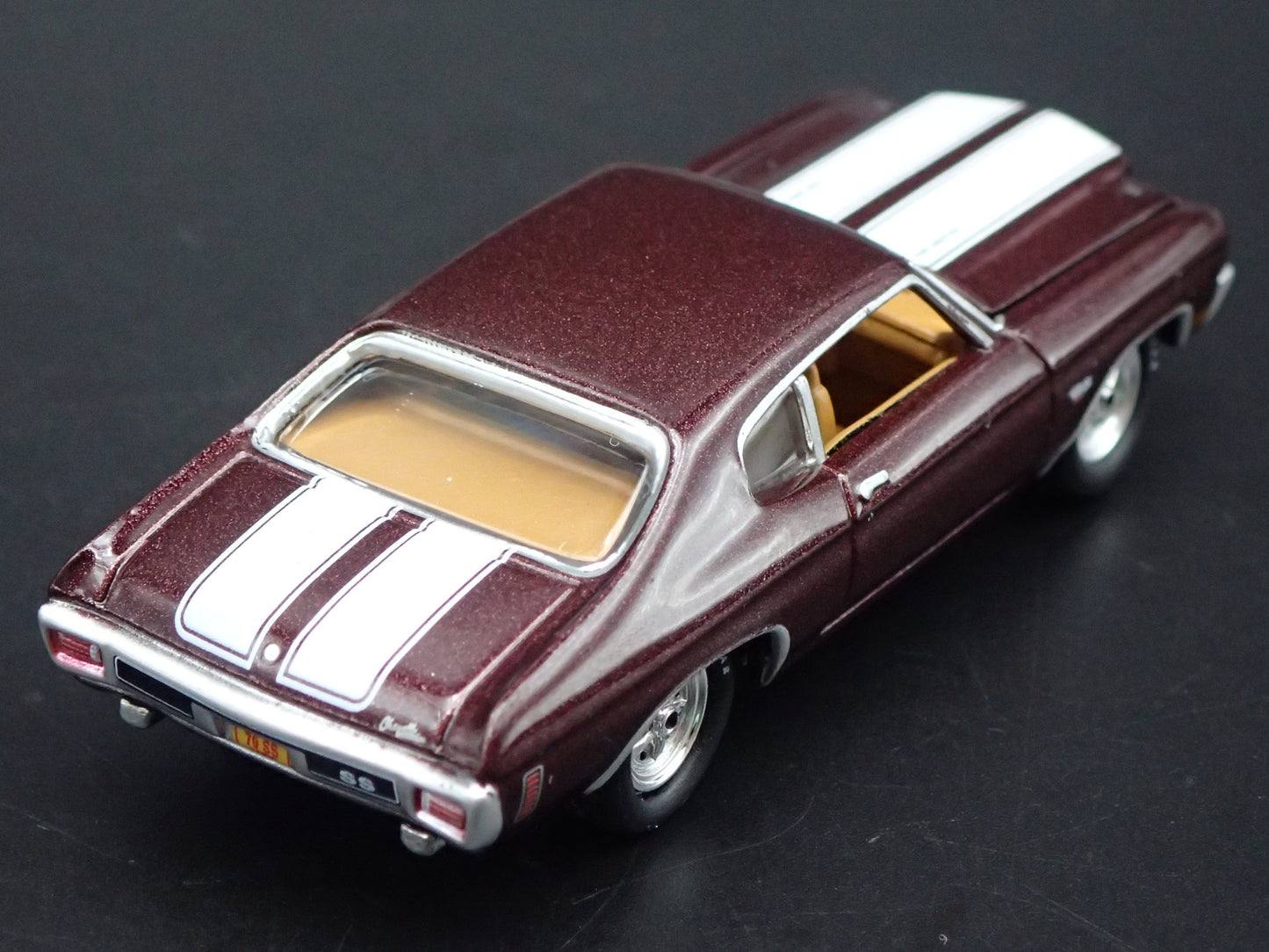 1970 70 CHEVY CHEVROLET CHEVELLE SS 454 1:64 SCALE DIORAMA DIECAST MODEL CAR