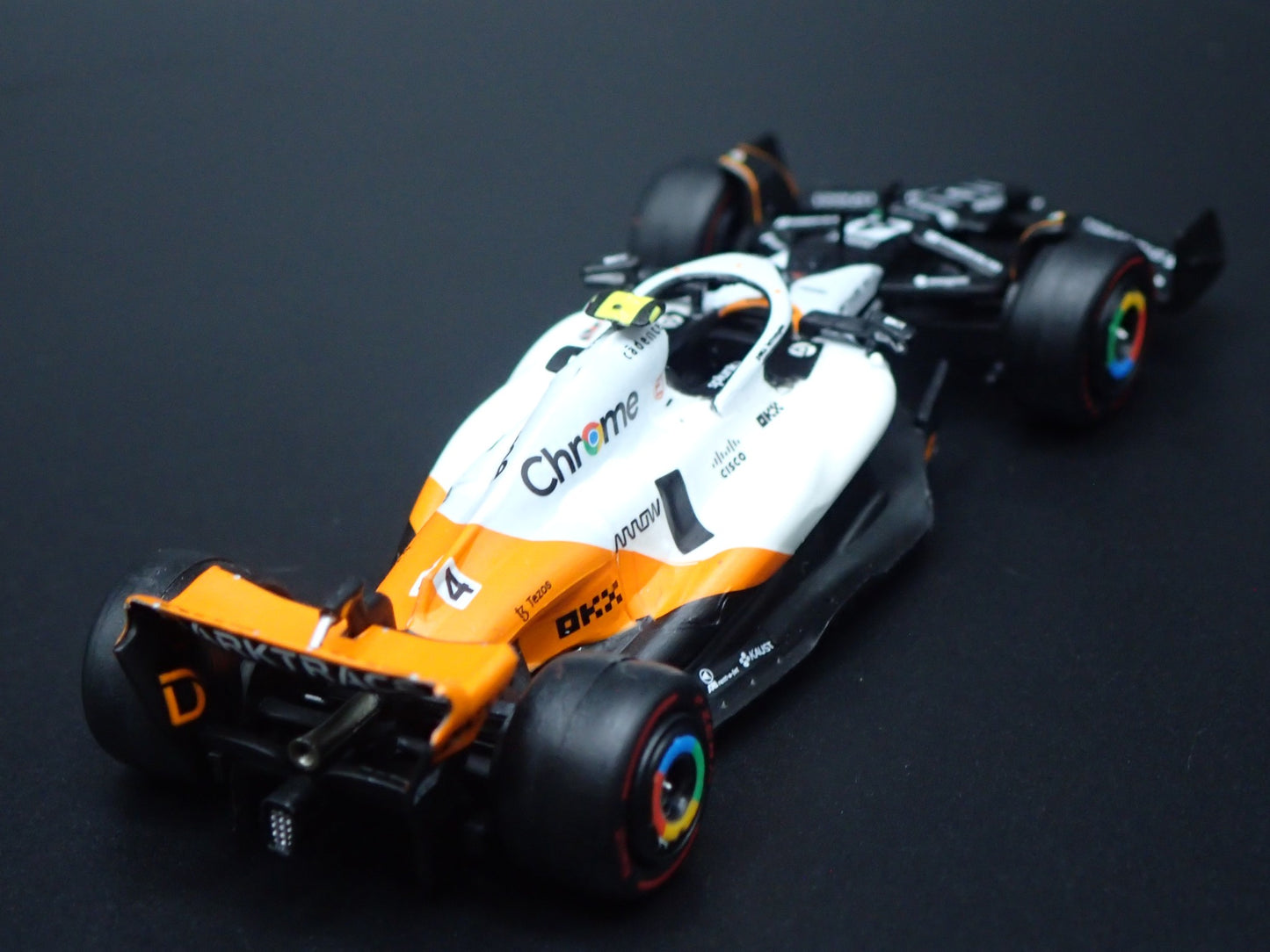 MCLAREN MCL60 #4 2023 LANDO NORRIS F1 SPANISH GP 1:64 SCALE DIECAST MODEL CAR