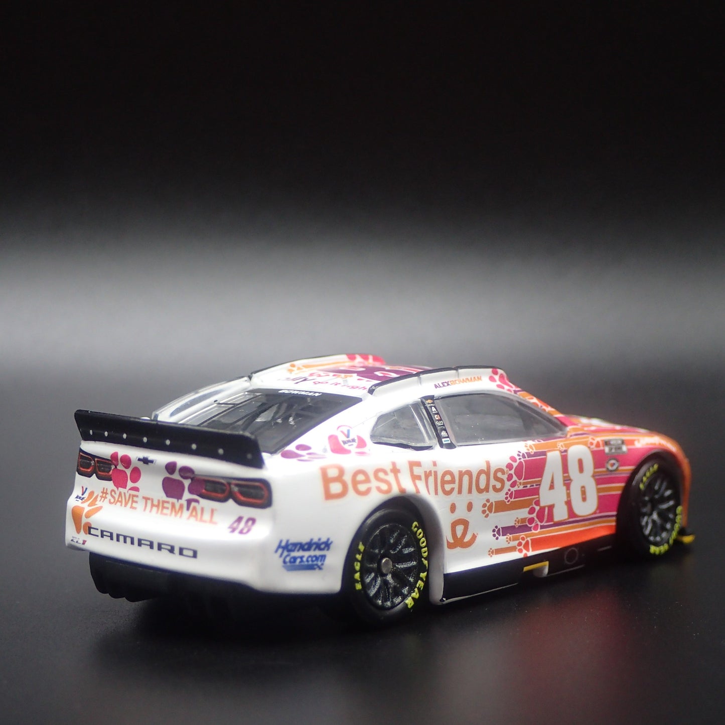 2023 CHEVY CAMARO ZL1 #48 ALEX BOWMAN ALLY BEST FRIENDS NASCAR 1:64 DIECAST CAR