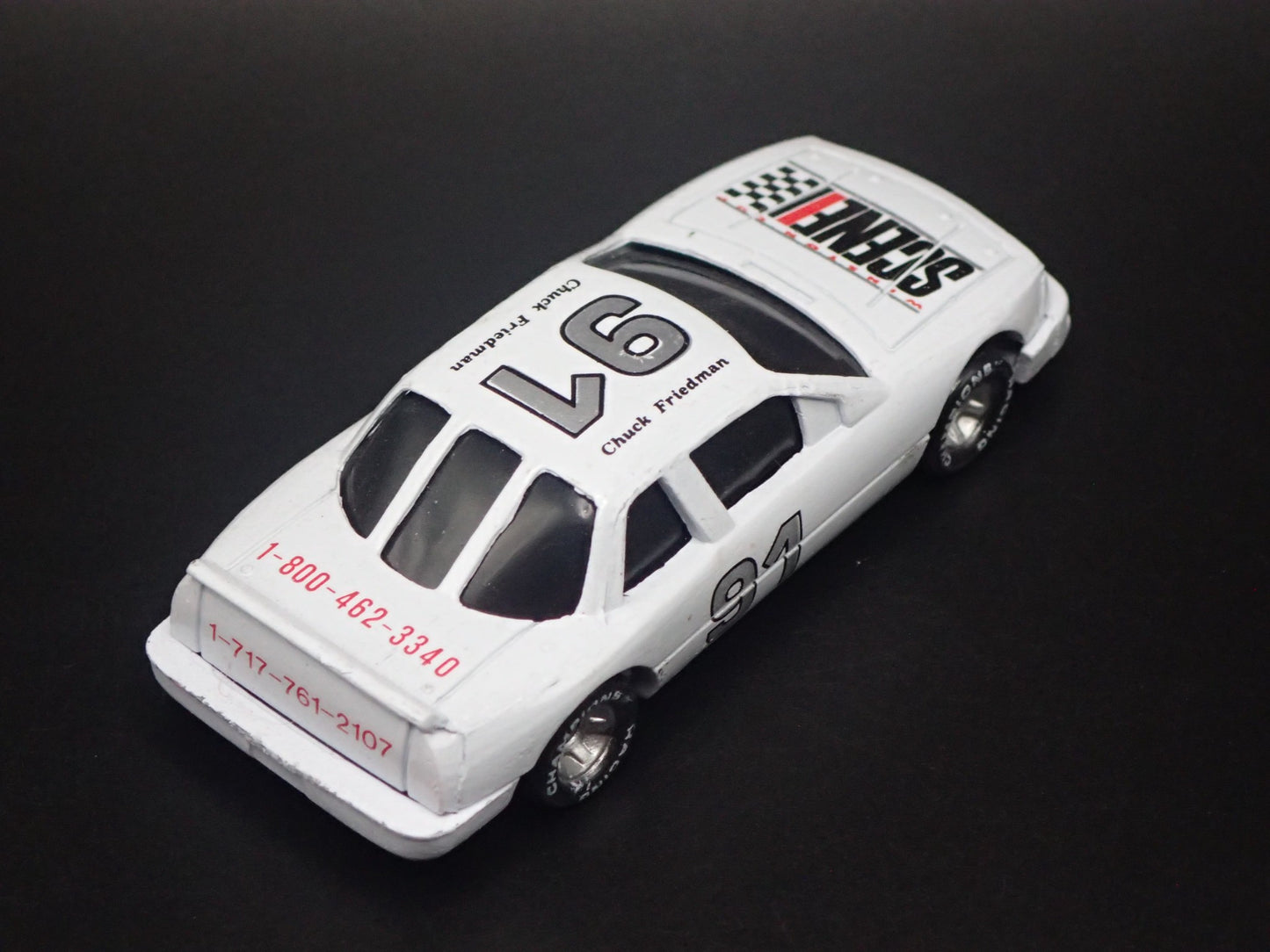 1991 91 CHEVY LUMINA 91 CHUCK FRIEDMAN NASCAR 1:64 SCALE COLLECTIBLE DIECAST CAR