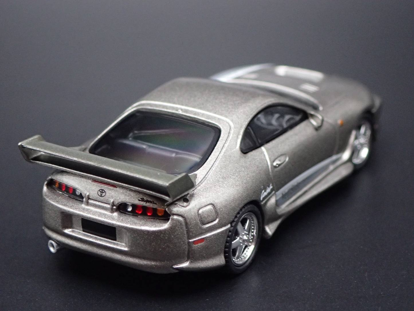 1993 - 2002 TOYOTA SUPRA VEILSIDE COMBAT V-II GREY 1/64 SCALE DIECAST MODEL CAR
