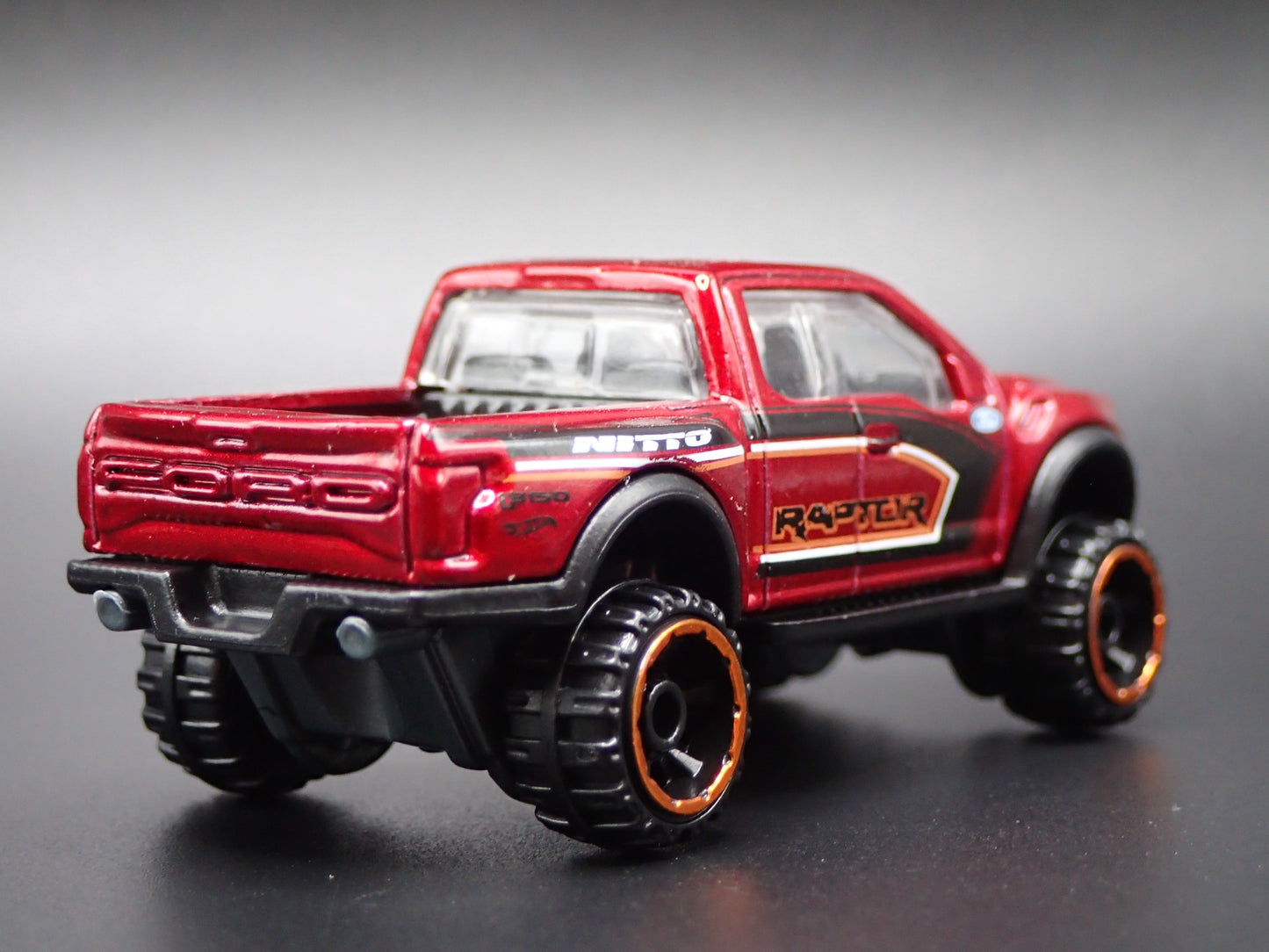 2017 - 2020 FORD F150 RAPTOR PICKUP TRUCK RED 1:64 SCALE DIECAST MODEL CAR