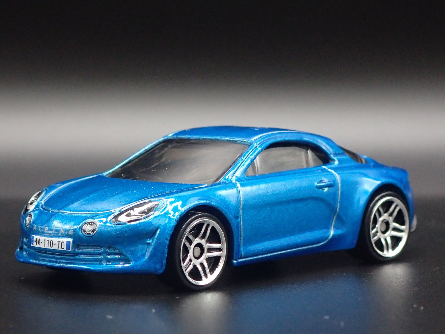 2017-2025 ALPINE A110 BLUE 1:64 SCALE COLLECTIBLE DIORAMA DIECAST MODEL CAR