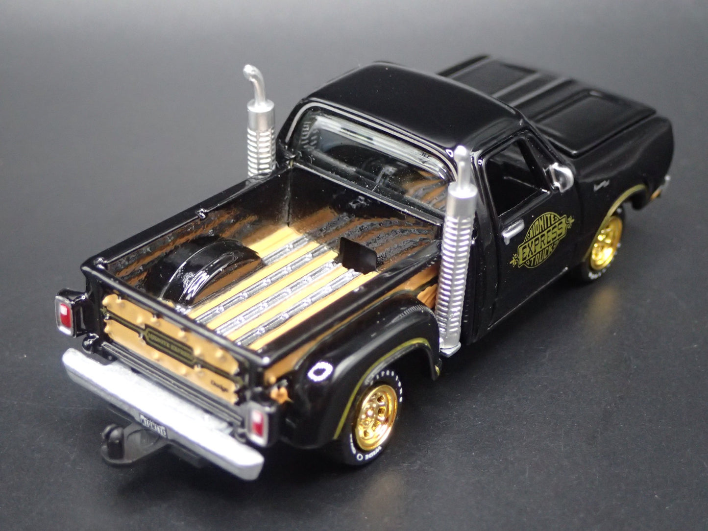 1978 78 DODGE WARLOCK PICKUP TRUCK MIDNIGHT EXPRESS 1/64 SCALE DIECAST MODEL CAR
