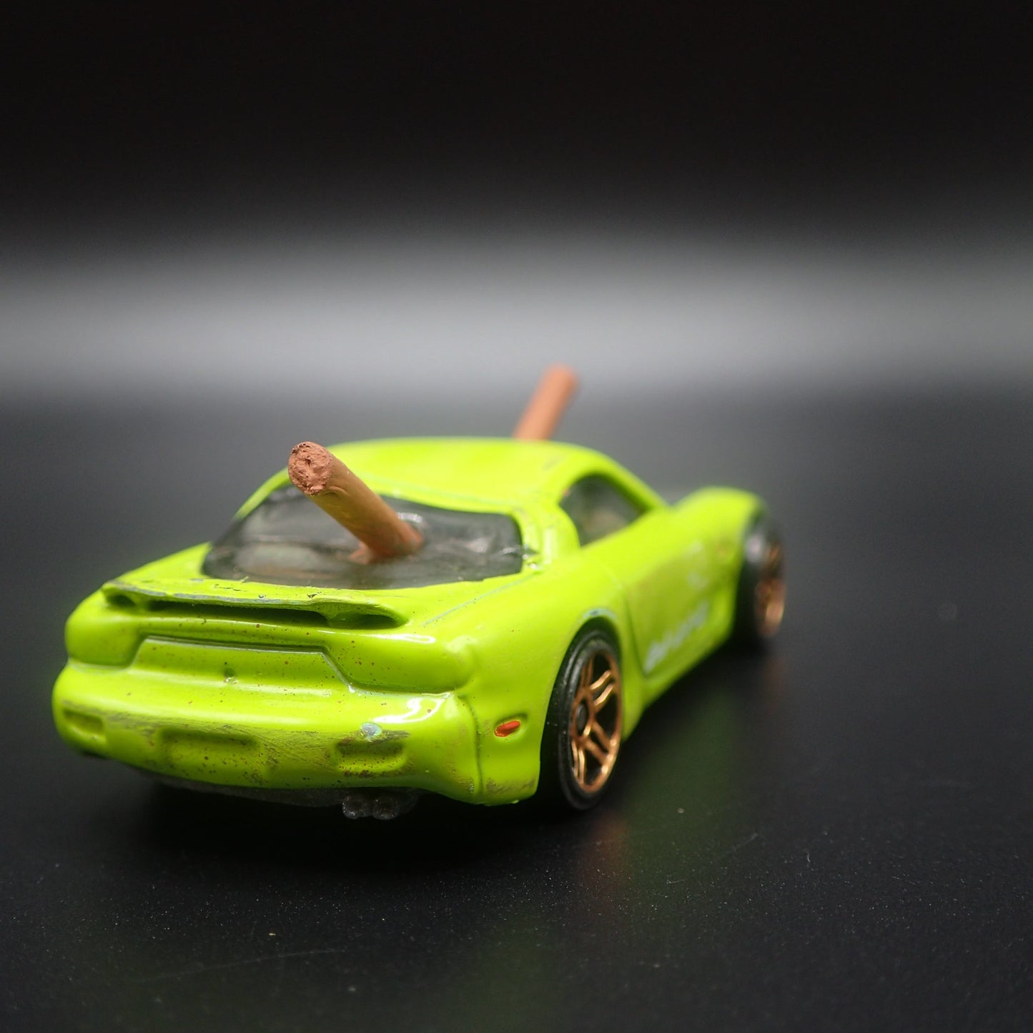 1992-2002 MAZDA RX7 JDM GREDDY ACCIDENT FINAL DESTINATION 1:64 SCALE DIECAST CAR