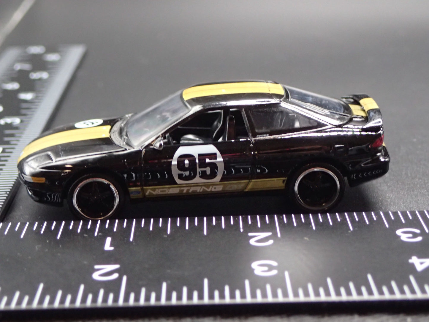 1995 95 FORD PROBE GT BLACK 1:64 SCALE COLLECTIBLE DIORAMA DIECAST MODEL CAR