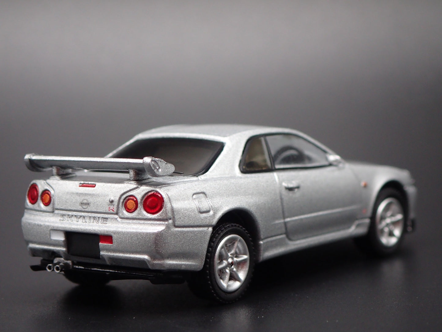 1999-2002 NISSAN SKYLINE GTR R34 VSPEC 1:64 SCALE COLLECTIBLE DIECAST MODEL CAR