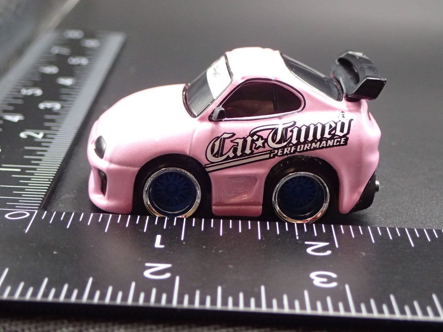 1993-2002 TOYOTA SUPRA CAR TUNED JDM PINK 1/64 SCALE DIORAMA DIECAST MODEL CAR