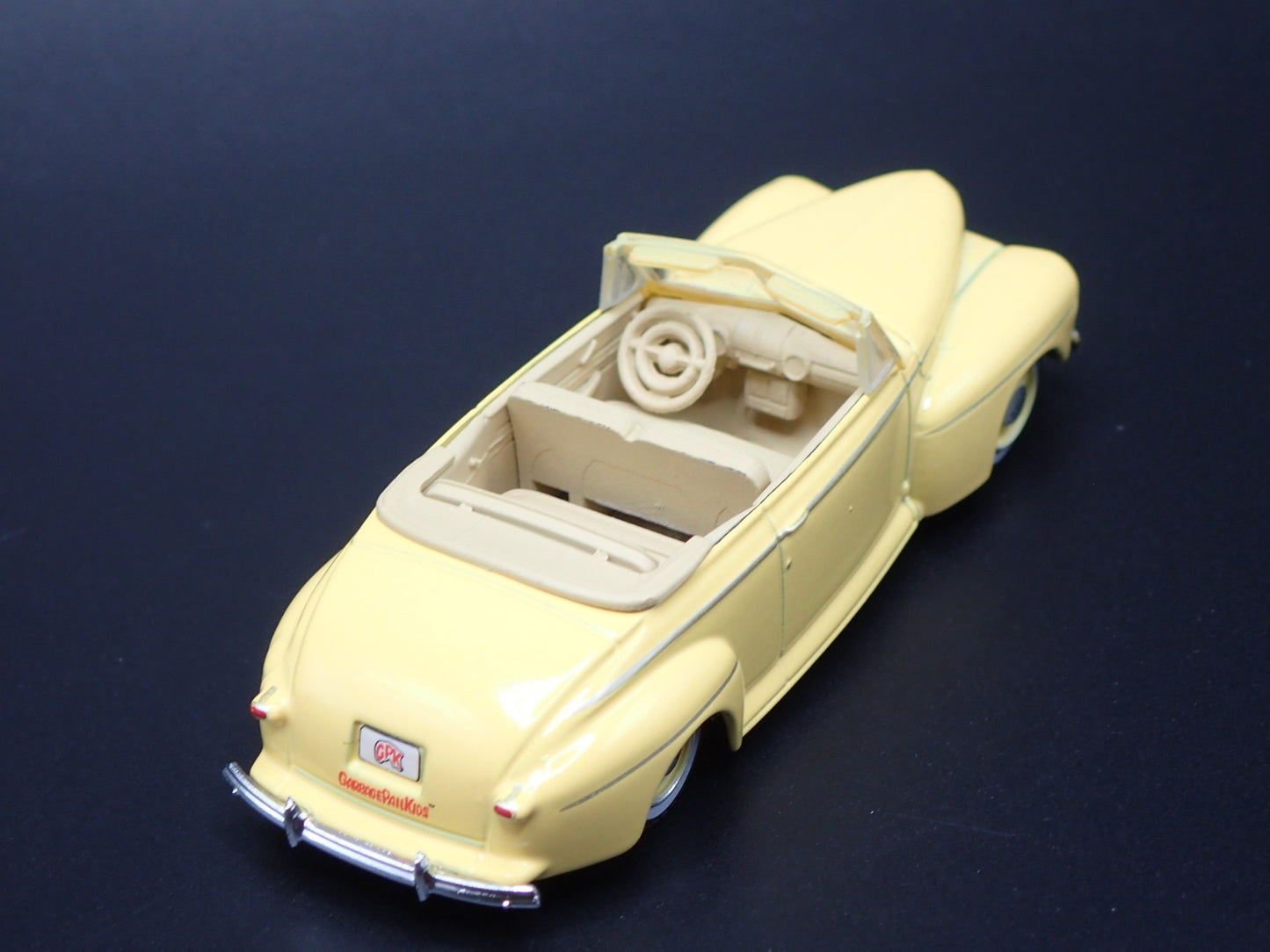 1947 47 FORD SUPER DELUXE CONVERTIBLE KARATE KID 1:64 SCALE DIECAST MODEL CAR