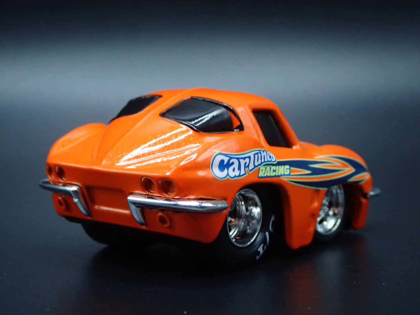 1963 63 CHEVY CHEVROLET CORVETTE SPLIT WINDOW TUNED 1/64 SCALE DIECAST MODEL CAR