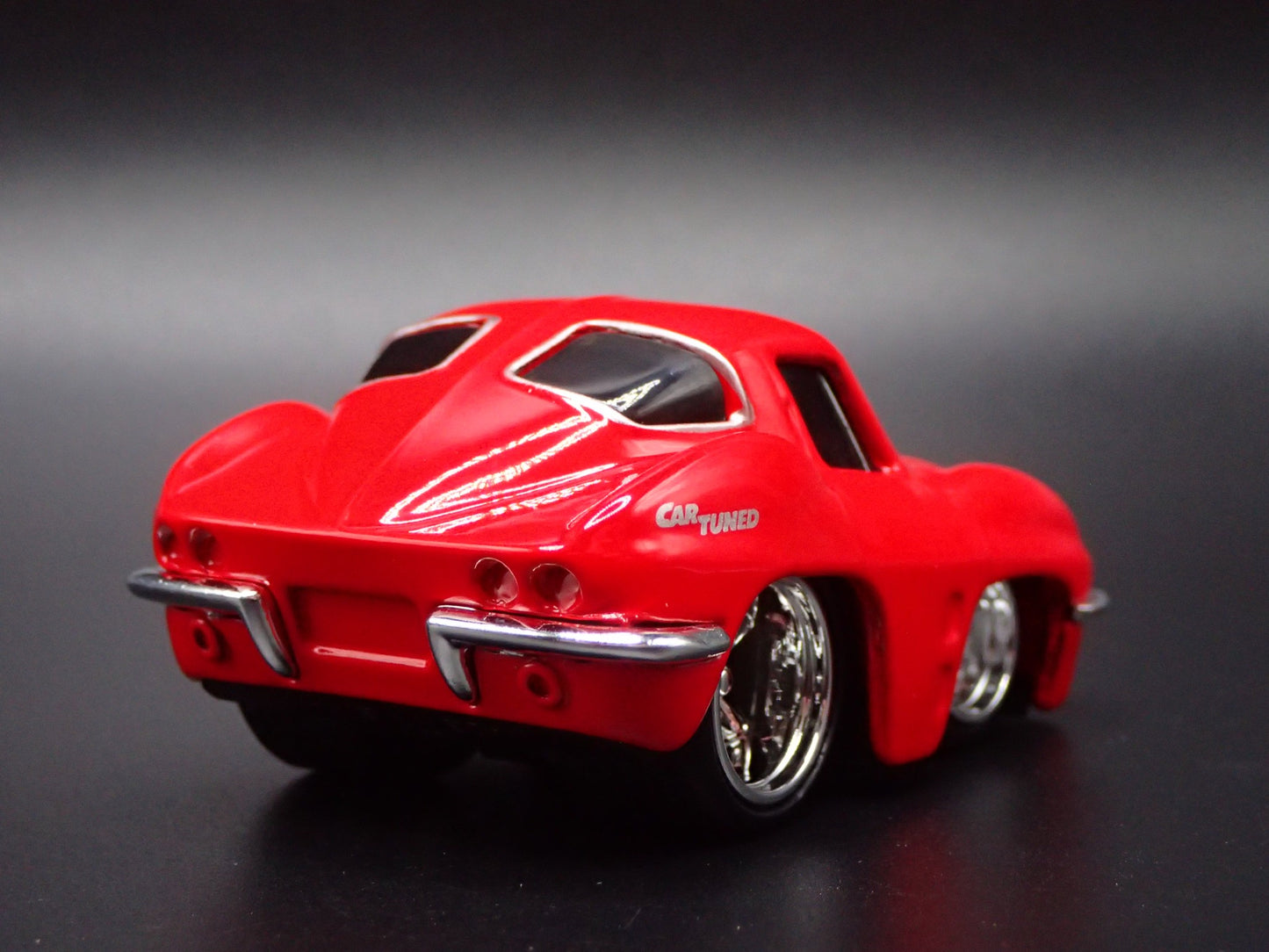 1963 63 CHEVY CHEVROLET CORVETTE SPLIT WINDOW TUNED 1/64 SCALE DIECAST MODEL CAR