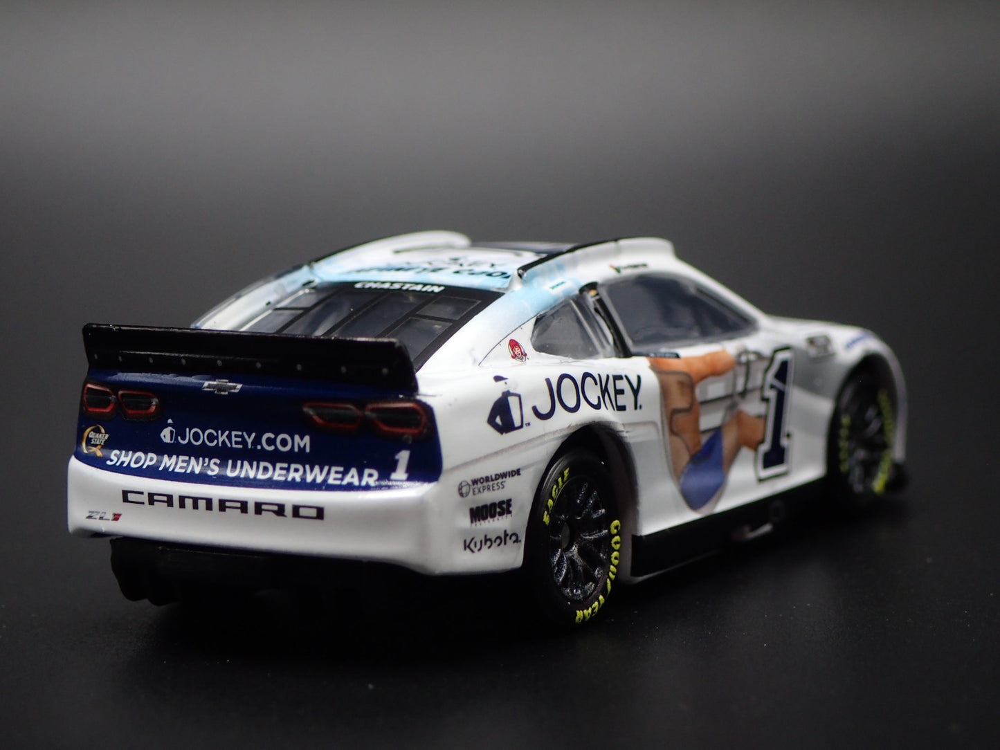 2024 24 CHEVY CAMARO ZL1 1 ROSS CHASTAIN JOCKEY INFINITE NASCAR 1:64 DIECAST CAR