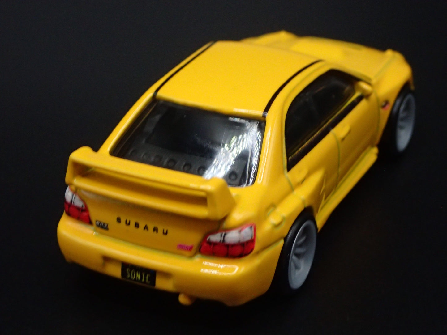 2001-2003 SUBARU WRX BUG EYED 1:64 SCALE COLLECTIBLE DIORAMA DIECAST MODEL CAR
