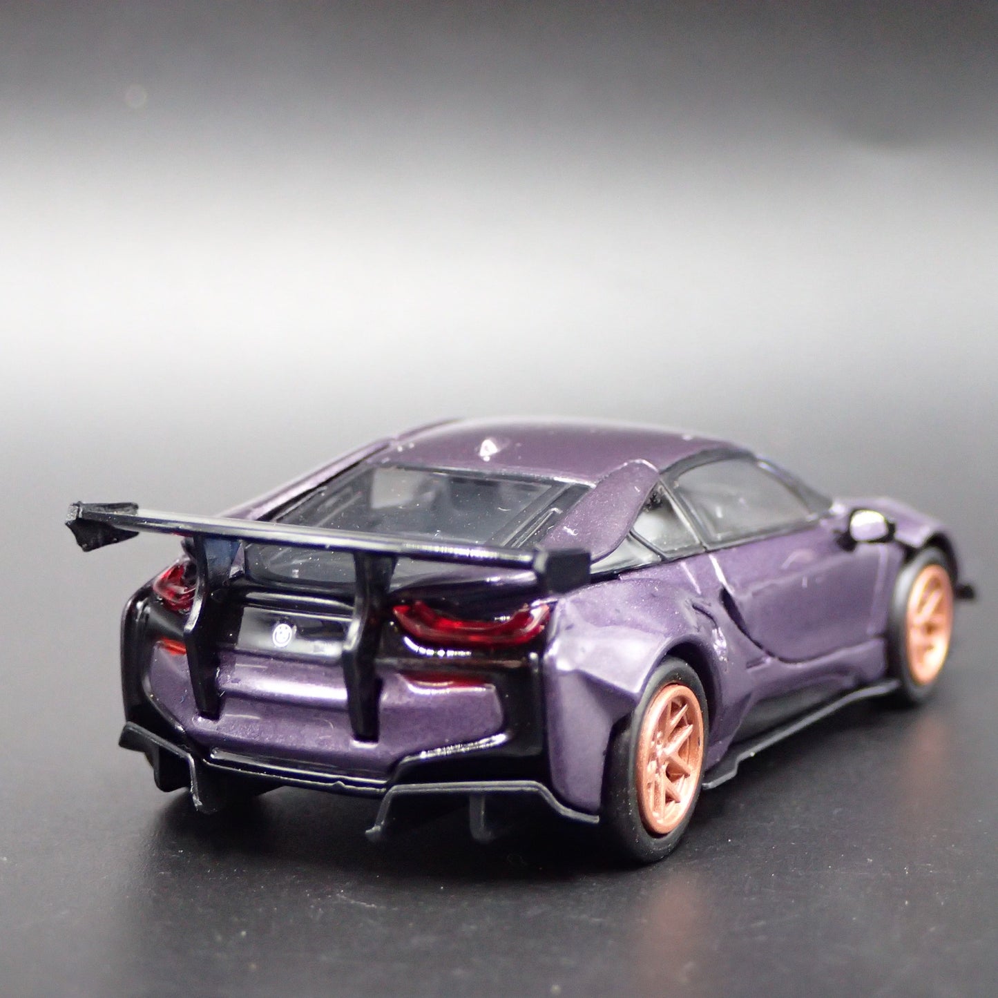 2014-2020 BMW i8 LIBERTY WALK LBWK RARE 1:64 SCALE DIORAMA DIECAST MODEL CAR