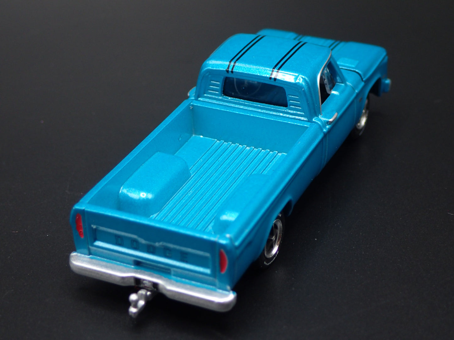 1967 67 DODGE D200 PICKUP TRUCK w HITCH TEAL 1/64 SCALE DIECAST MODEL CAR