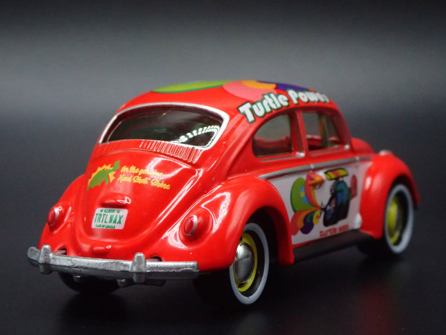 1960-1967 VW VOLKSWAGEN BEETLE BUG TURTLE WAX 1:64 SCALE DIECAST MODEL CAR