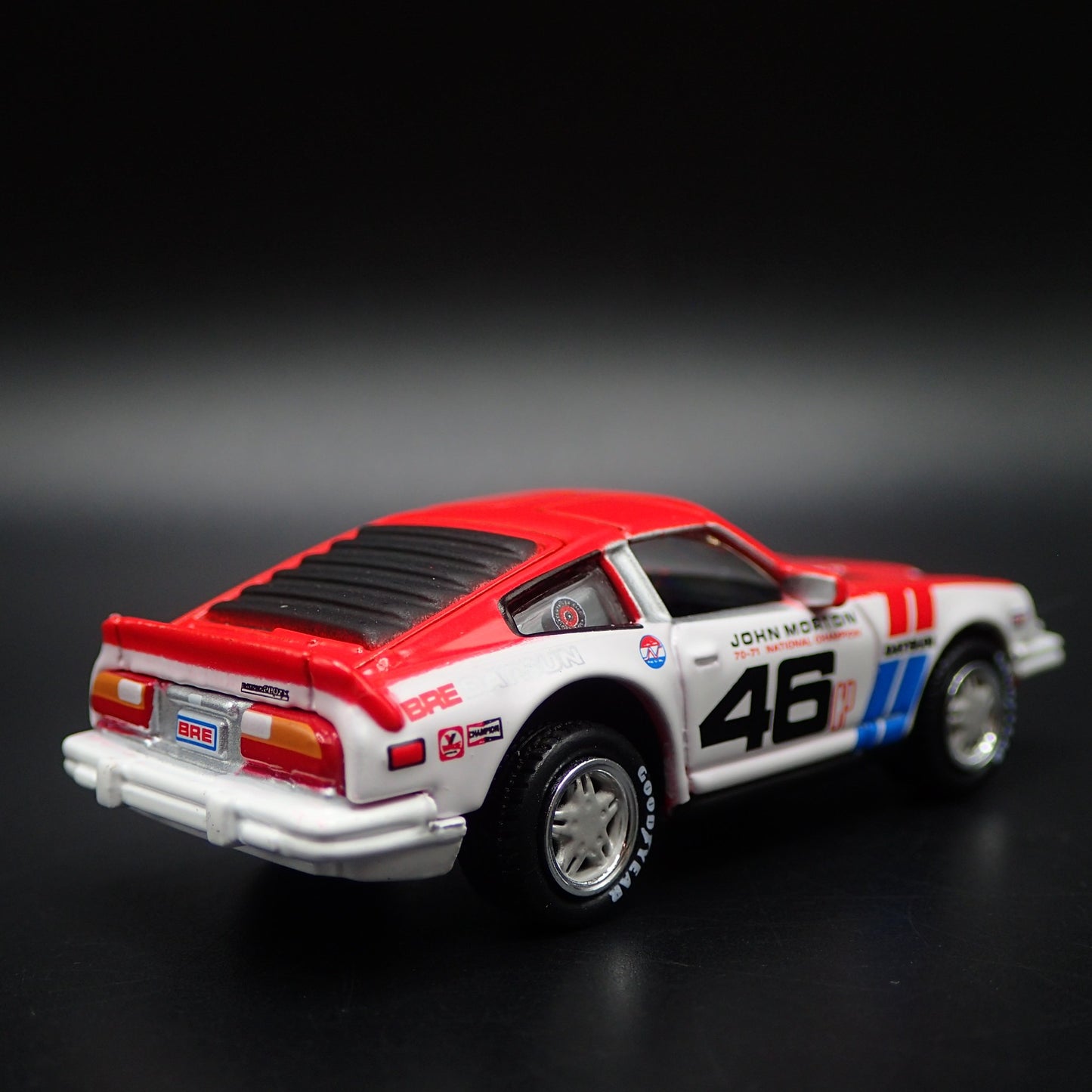 1981 81 DATSUN 280ZX BRE TRIBUTE JOHN MORTON WHITE 1:64 SCALE DIECAST MODEL CAR