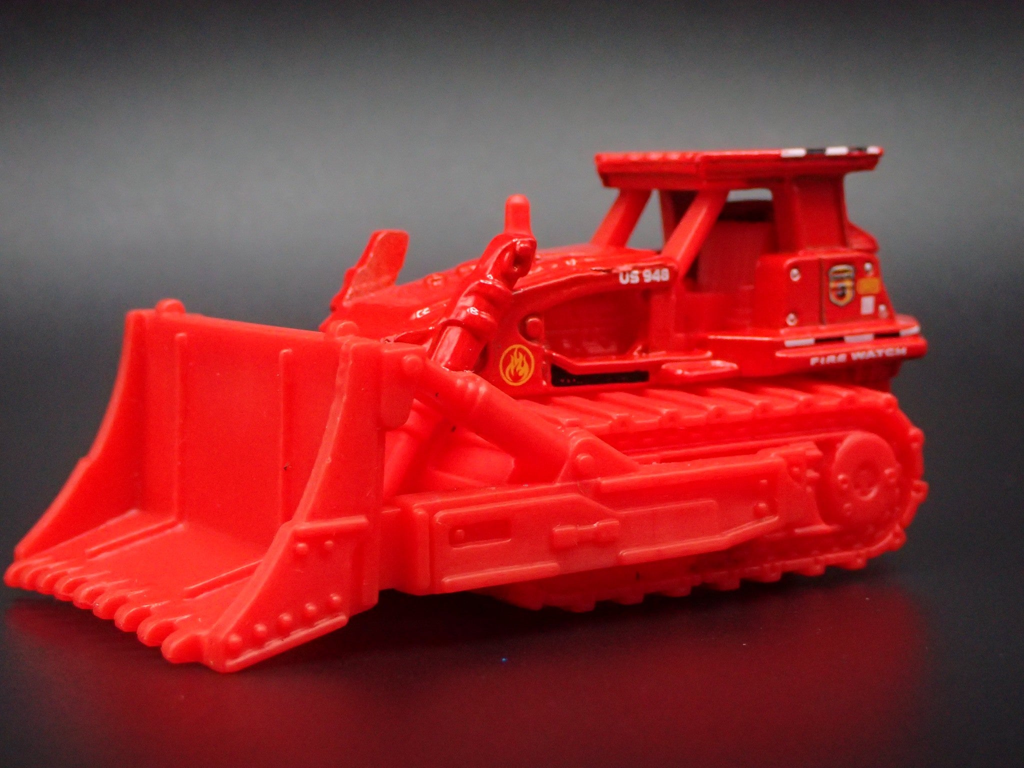 BULLDOZER W HITCH RED 1 64 MB SCALE COLLECTIBLE DIORAMA DIECAST MODEL bulldozer-w-hitch-red-1-64-mb-scale-collectible-diorama-diecast-model