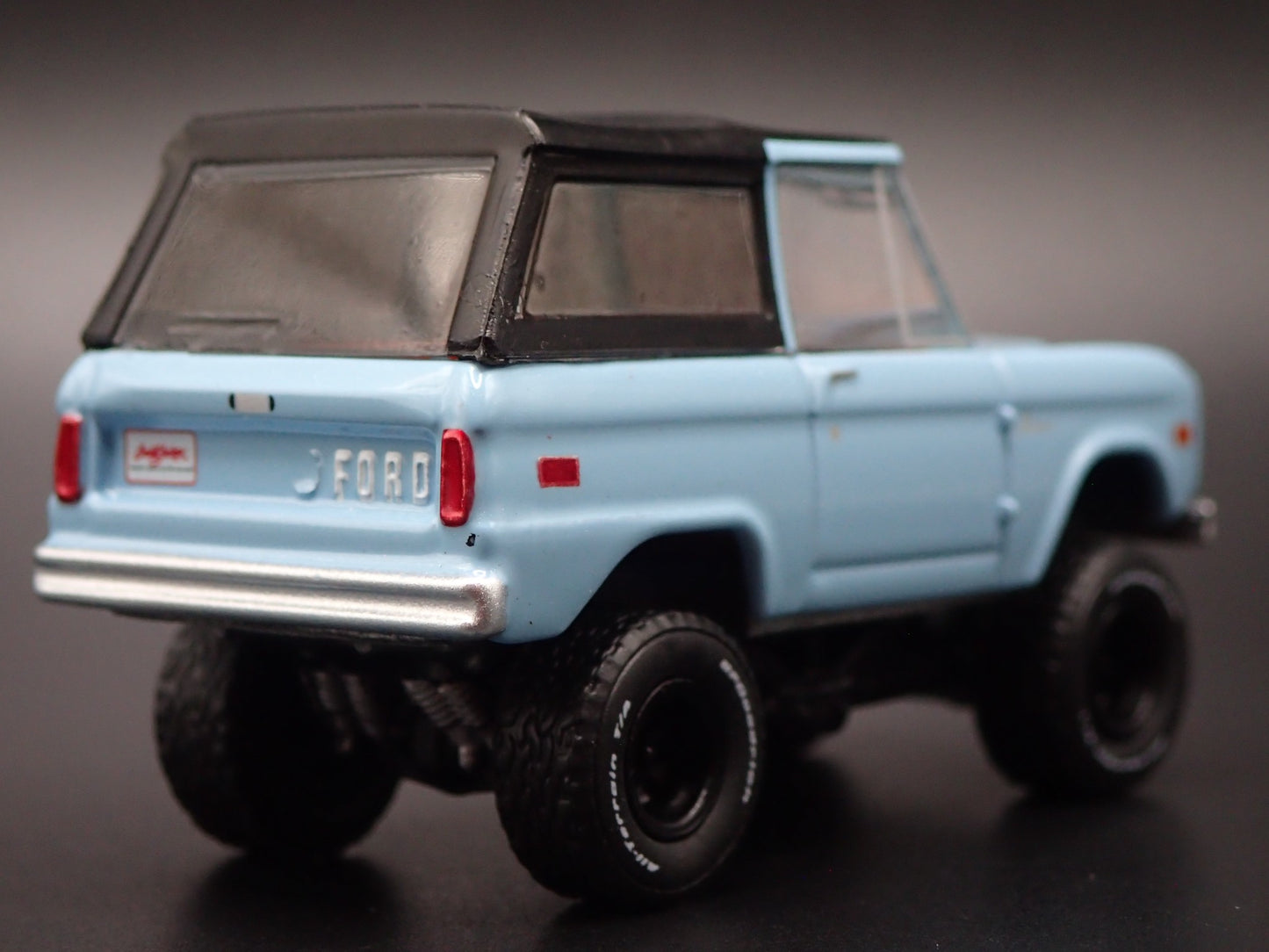 1972 72 FORD BRONCO SUV 4X4 TEAL 1:64 SCALE COLLECTIBLE DIECAST MODEL CAR