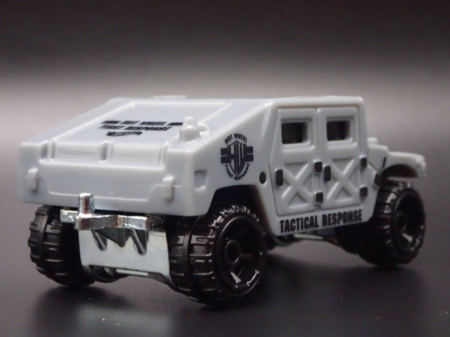 1992-2006 HUMMER HUMVEE H1 TACTICAL RESPONSE GRAY 1:64 SCALE DIECAST MODEL CAR