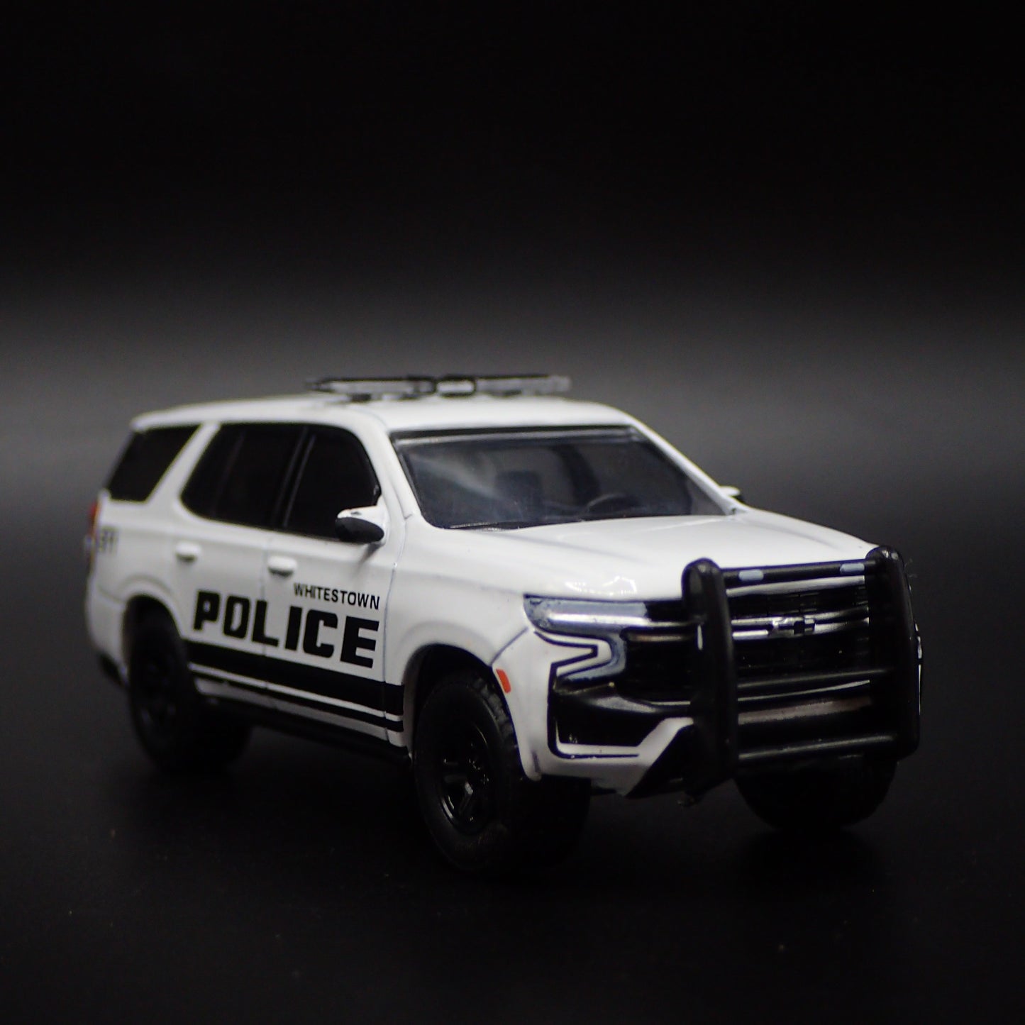 2022 CHEVROLET TAHOE PURSUIT WHITESTOWN, IN POLICE 1:64 SCALE DIECAST MODEL CAR