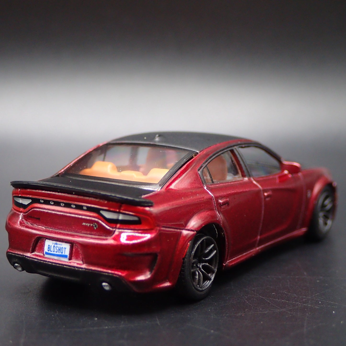 2021 21 DODGE CHARGER SRT HELLCAT REDEYE 1:64 SCALE DIORAMA DIECAST MODEL CAR