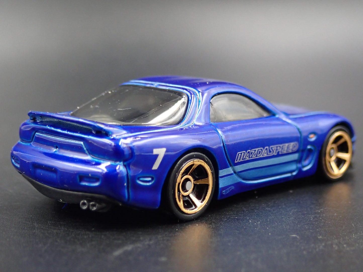 1992-2002 MAZDA RX7 JDM BLUE 1:64 SCALE COLLECTIBLE DIORAMA DIECAST MODEL CAR