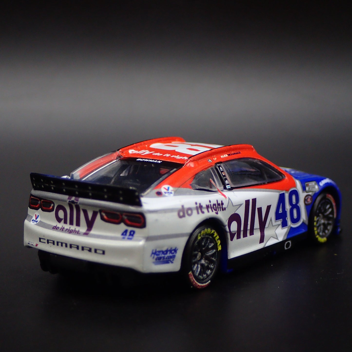 2022 CHEVY CAMARO ZL1 #48 ALEX BOWMAN ALLY NASCAR SALUTES 1:64 DIECAST MODEL CAR