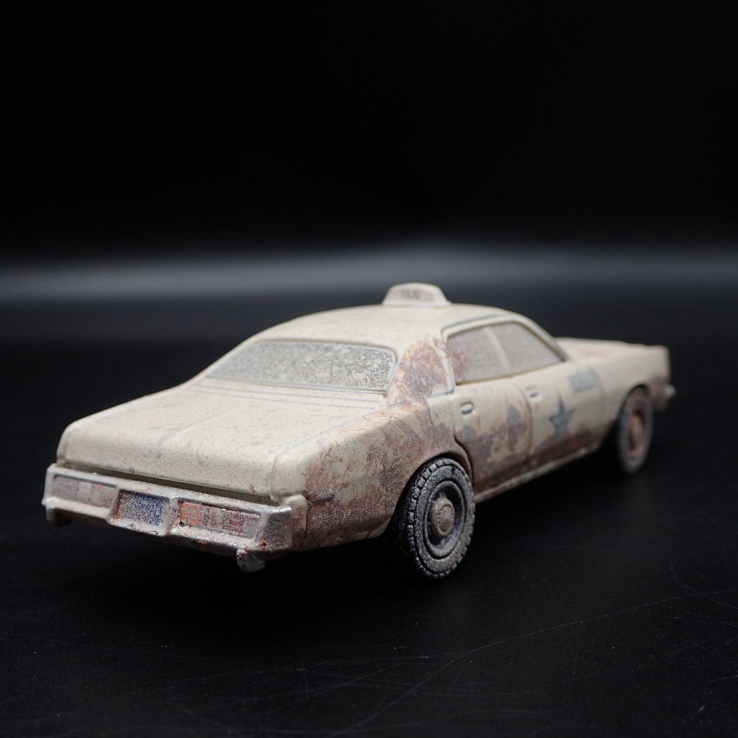 1978 DODGE MONACO LONE STAR, TX TAXI CAB BARN FIND 1/64 SCALE DIECAST MODEL CAR