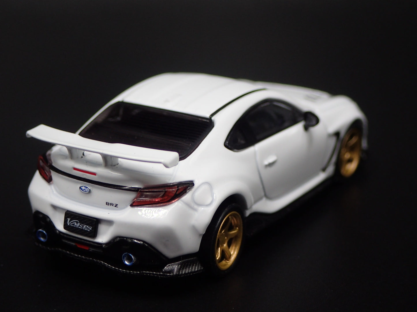 2021-2025 SUBARU BRZ WHITE 1/64 SCALE COLLECTIBLE DIORAMA DIECAST MODEL CAR