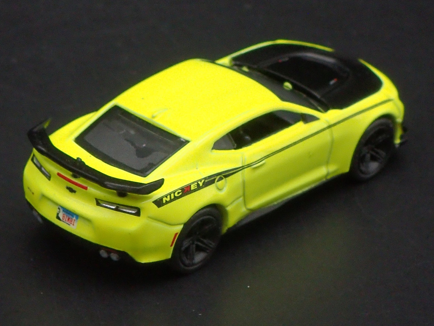 2019 19 CHEVY CHEVROLET CAMARO ZL1 1LE NICKEY RARE 1:64 SCALE DIECAST MODEL CAR