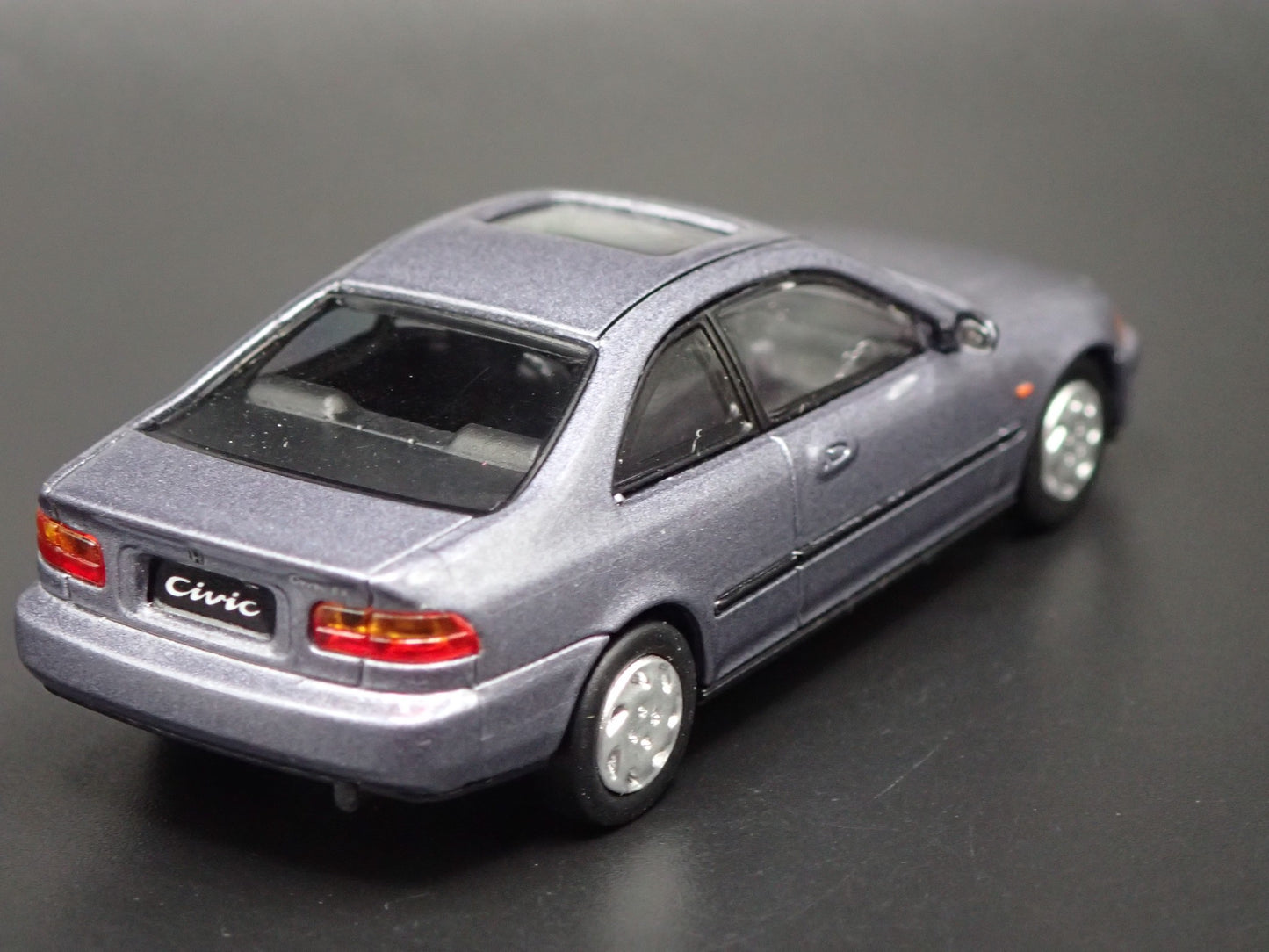 1991-1995 HONDA CIVIC COUPE EJI 1:64 SCALE COLLECTIBLE DIORAMA DIECAST MODEL CAR