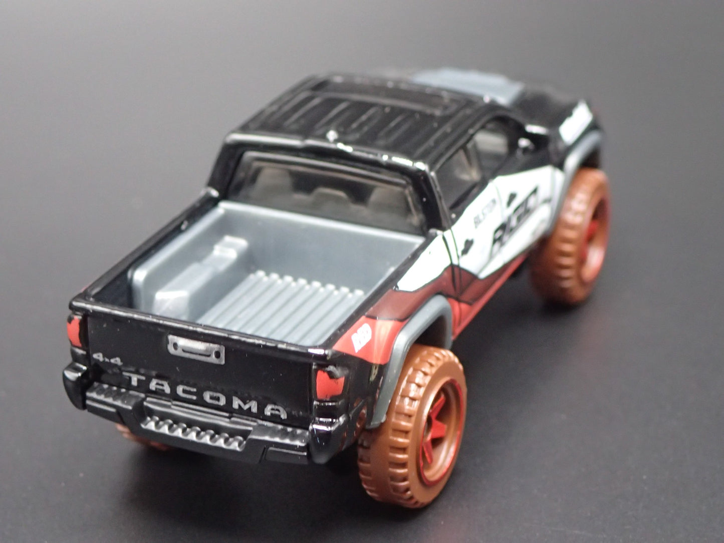 2016-2023 TOYOTA TACOMA PICKUP TRUCK RIGID BLACK 1:64 SCALE DIECAST MODEL CAR