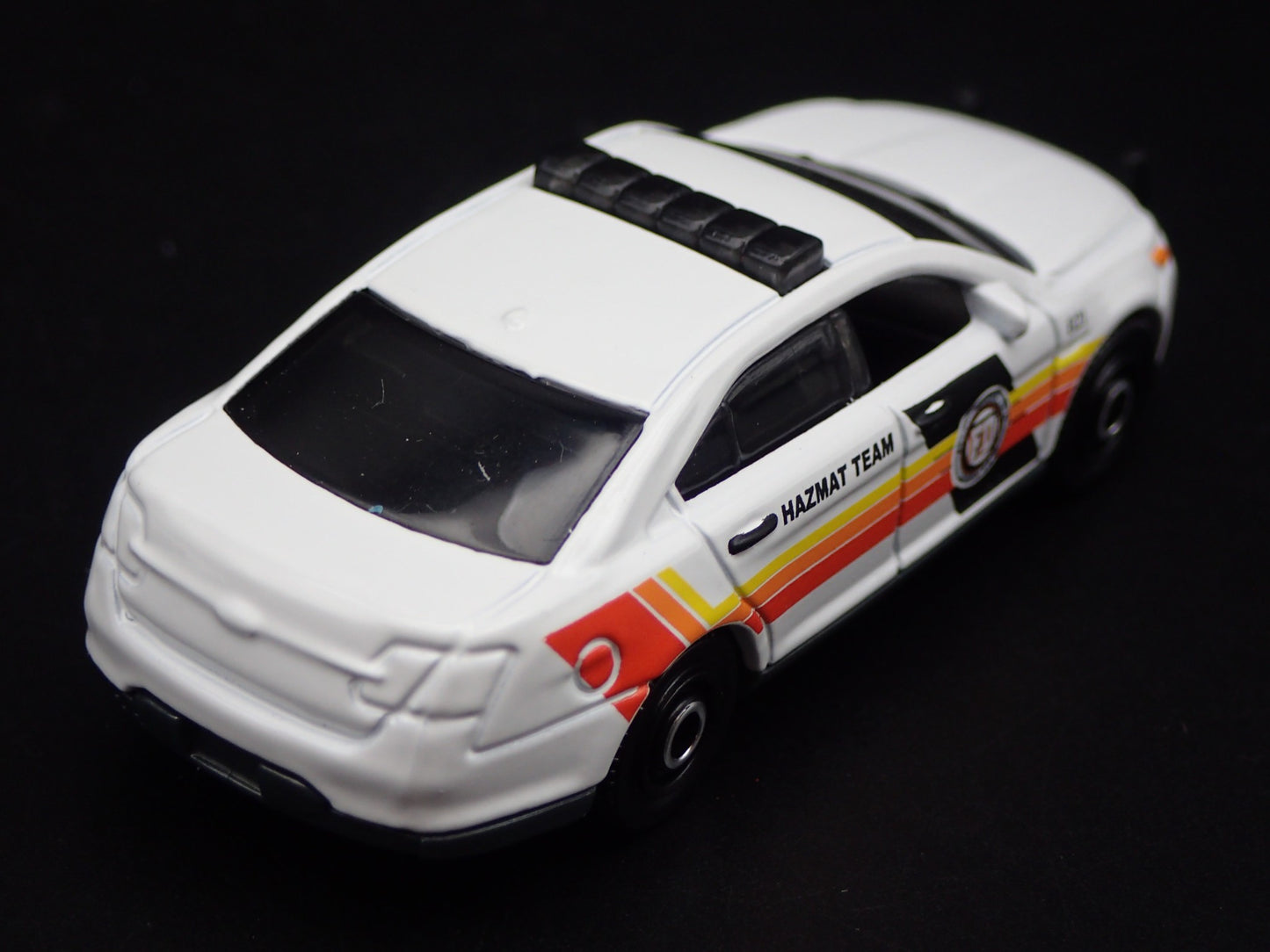 FORD POLICE INTERCEPTOR FIRE DEPARTMENT HAZMAT TEAM 1/64 SCALE DIECAST MODEL CAR